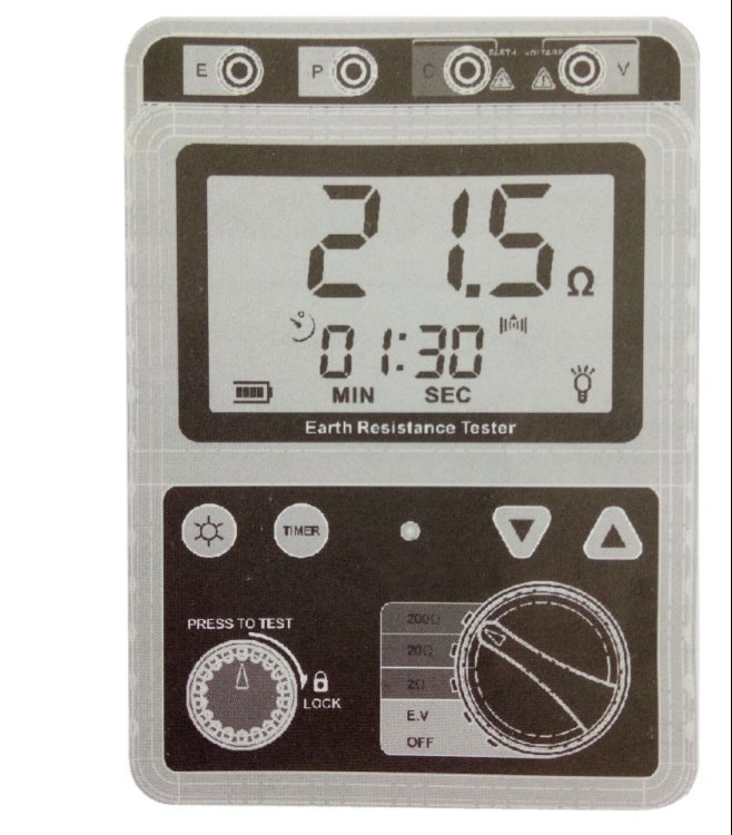 接地电阻测试仪厂家产品外观