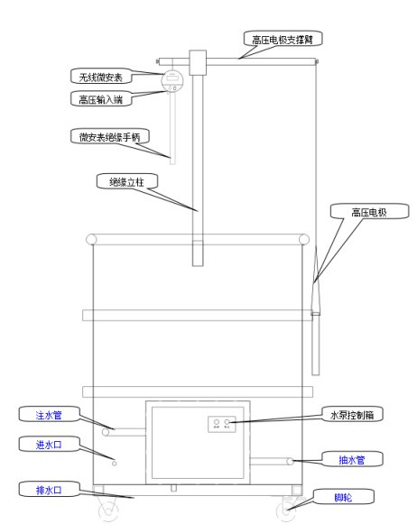 带电作业用绝缘斗臂车厂家绝缘斗试验水槽