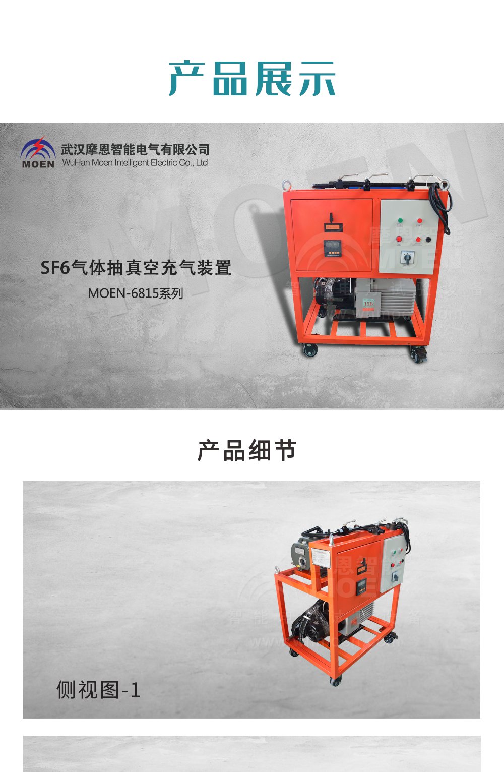 SF6气体抽真空充气装置产品展示